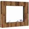 Image de Vidaxl Ensemble De Meuble Tv Mural 8 Pcs Vieux Bois Bois D'ingénierie