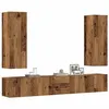 Image de vidaXL Meubles TV muraux 5 pcs vieux bois bois d'ingénierie3328959