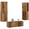 Image de vidaXL Meubles TV muraux 3 pcs vieux bois bois d'ingénierie3328965