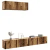 Image de vidaXL Meubles TV muraux 3 pcs vieux bois 100x30x30 cm bois ingÃ©nierie