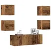 Image de vidaXL Ensemble de meuble TV mural 5 pcs vieux bois bois d'ingénierie3329145