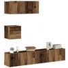 Image de vidaXL Ensemble de meuble TV mural 4 pcs vieux bois bois d'ingénierie3329155