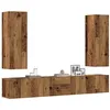 Image de vidaXL Ensemble de meuble TV mural 5 pcs vieux bois bois d'ingénierie3329193