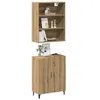 Image de vidaXL Buffet avec armoire murale chêne artisanal bois d'ingénierie3329224