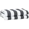 Image de vidaXL Vidaxl Tissu De Remplacement De Store Anthracite Et Blanc 3 X 2 M