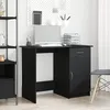 Image de vidaXL Bureau Vidaxl Noir Chêne 100x50x76 Cm En Bois D'ingénierie