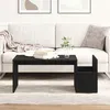 Image de Table basse vidaXL ChÃªne noir 90x45x35 cm en bois d'ingÃ©nierie