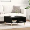 Image de Table basse vidaXL chÃªne noir 60x60x30 cm bois agglomÃ©rÃ©