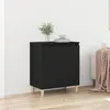 Image de Buffet vidaXL ChÃªne Noir 60x35x70 cm en bois d'ingÃ©nierie