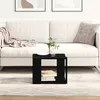 Image de Table basse vidaXL ChÃªne noir 40x40x30 cm Bois reconstituÃ©