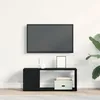 Image de Meuble TV vidaXL Blanc 80x24x32 cm en bois agglomÃ©rÃ©