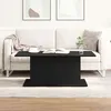 Image de Table basse vidaXL en chÃªne noir 102x55,5x40 cm en bois d'ingÃ©nierie