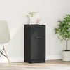 Image de Buffet vidaXL ChÃªne Noir 30x30x70 cm Bois d'ingÃ©nierie