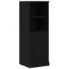 Image de vidaXL Meuble ChÃªne Noir 36x35.5x103.5 cm Bois d'ingÃ©nierie