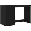Image de Vidaxl Bureau Avec Rangement ChÃªne Noir 50x115x75 Cm Bois ReconstituÃ©