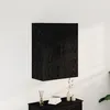Image de Armoire Murale vidaXL ChÃªne Noir 69,5x34x90 cm Bois AgglomÃ©rÃ©