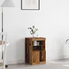 Image de Buffet Vidaxl Avec LumiÃ¨res Led Bois Ancien 41x37x67 Cm