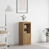 Image de Buffet Vidaxl Avec LumiÃ¨res Led ChÃªne Artisanal 41x37x100 Cm