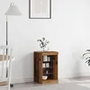 Image de Buffet Vidaxl Avec LumiÃ¨res Led Bois Ancien 41x37x67 Cm