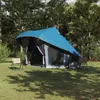 Image de Vidaxl Tente Tipi Avec Toit Bleu 508 X 470 X 300 Cm Taffetas
