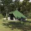 Image de vidaXL Vidaxl Tente Familiale Tipi Verte Étanche Pour 8 Personnes