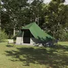 Image de vidaXL Vidaxl Tente Familiale Tipi Verte 10-Personnes Imperméable