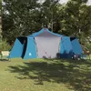 Image de vidaXL Vidaxl Tente Familiale Tipi Bleue 8-Personnes Étanche