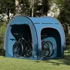 Image de vidaXL Vidaxl Tente De Rangement Pour Vélos Avec Toit Bleu 218 X 156 X 180 Cm