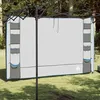 Image de Vidaxl Organisateur De Tente Suspendu Avec Stockage Gris 320 X 182 Cm