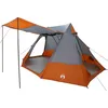 Image de Vidaxl Tente Gris Et Orange 482 X 360 X 227 Cm