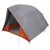 Image de Vidaxl Tente Gris Et Orange 275 X 230 X 140 Cm