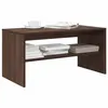 Image de vidaXL Meuble TV chêne marron 80x40x40 cm bois d'ingénierie859115
