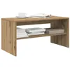 Image de vidaXL Meuble TV chêne artisanal 80x40x40 cm bois d'ingénierie859117