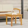 Image de vidaXL Table D'appoint Vidaxl 45x45x38 Cm En Bois Massif D'acacia