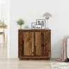 Image de Vidaxl Buffet En Bois Ancien 80x34x75 Cm Bois D'ingÃ©nierie