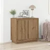 Image de Buffet Vidaxl Artisan ChÃªne 80x34x75 Cm Bois D'ingÃ©nierie