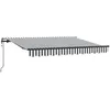 Image de Vidaxl Auvent RÃ©tractable Anthracite Et Blanc