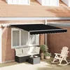 Image de Vidaxl Auvent RÃ©tractable Noir 300 X 250 Cm Tissu