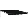 Image de Vidaxl Auvent RÃ©tractable Noir 300x250 Cm Polyester