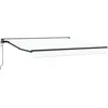 Image de vidaXL Vidaxl Auvent Rétractable Blanc 350x250 Cm