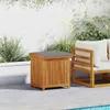 Image de vidaXL Boîte à coussins d'extérieur 60x50x61 cm bois massif d'acacia4106477