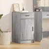 Image de Buffet vidaXL Gris Sonoma 40x41x75 cm en Bois d'ingÃ©nierie