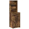 Image de vidaXL Highboard en chÃªne fumÃ©, 40x41x135 cm, en bois d'ingÃ©nierie