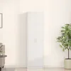 Image de vidaXL Vidaxl Armoire Blanche 55x25x189 Cm En Bois Technique