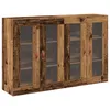 Image de Vidaxl Armoires Murales 2 Pcs Bois Vieilli 69.5x34x90 Cm Bois IngÃ©nierie