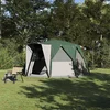 Image de vidaXL Vidaxl Tente Cabane Avec Toit Avec Stockage Vert 425 X 396 X 222 Cm