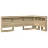Image de Vidaxl TÃªte De Lit De Rangement ChÃªne Sonoma 80 Cm Bois D'ingÃ©nierie