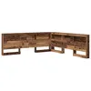 Image de Vidaxl TÃªte De Lit De Rangement Bois Ancien 200 Cm Bois D'ingÃ©nierie