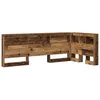 Image de Vidaxl TÃªte De Lit De Rangement Bois Ancien 75 Cm Bois D'ingÃ©nierie