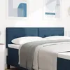 Image de TÃªte de lit vidaXL capitonnÃ©e bleue 140 cm en tissu